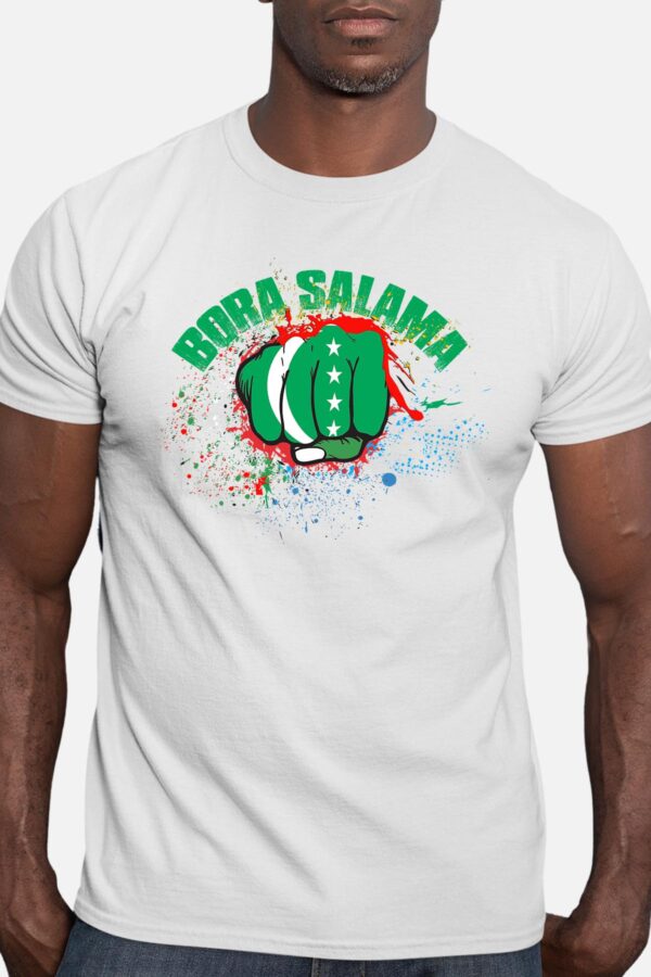 T-Shirt Homme - BORA SALAMA 🇰🇲