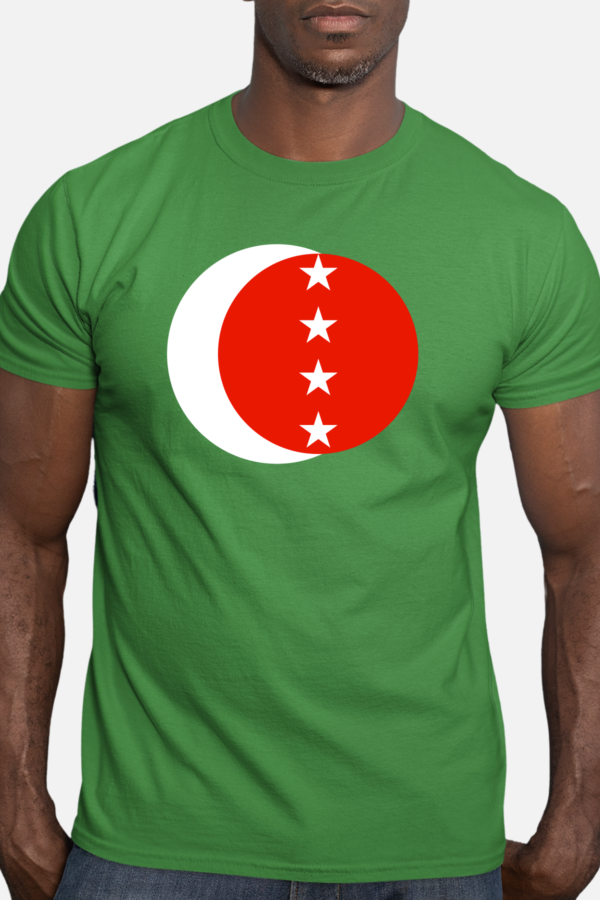 T-Shirt Homme - Anjouan croissant lune Ajouan 🇰🇲