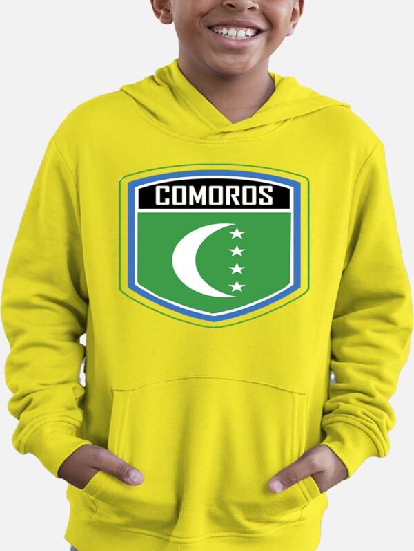 Sweat Capuche Garçon - comores croissant péré