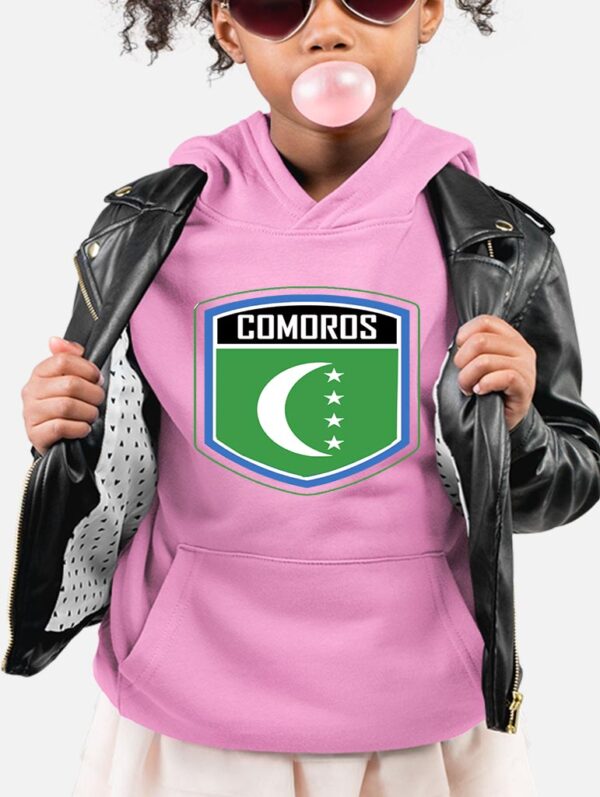 Sweat Capuche Fille - comores croissant péré