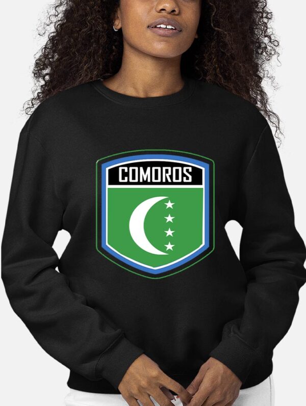 Sweat Col Rond Femme - comores croissant péré