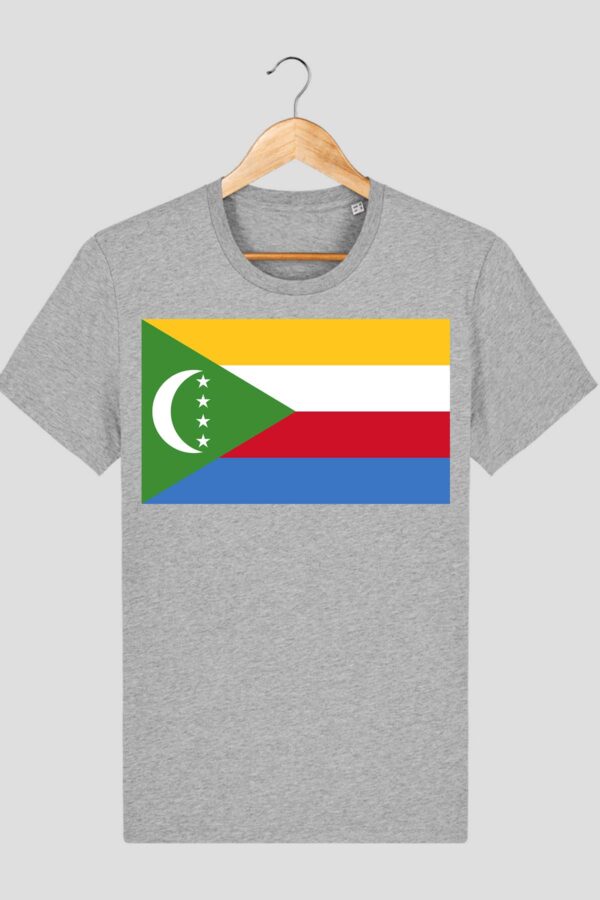 🇰🇲 T-Shirt Homme - Drapeau des Comores