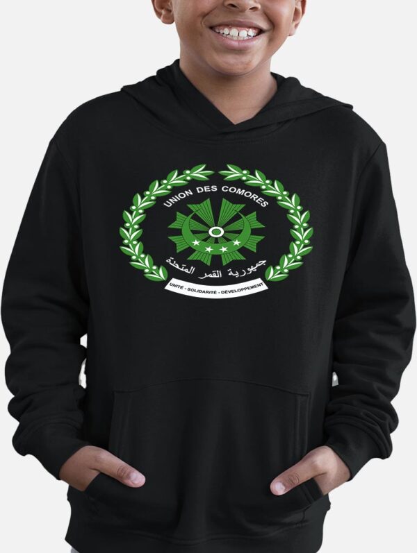 Sweat Capuche Garçon - symbole comores