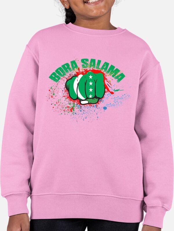 Sweat Col Rond Fille - BORA SALAMA