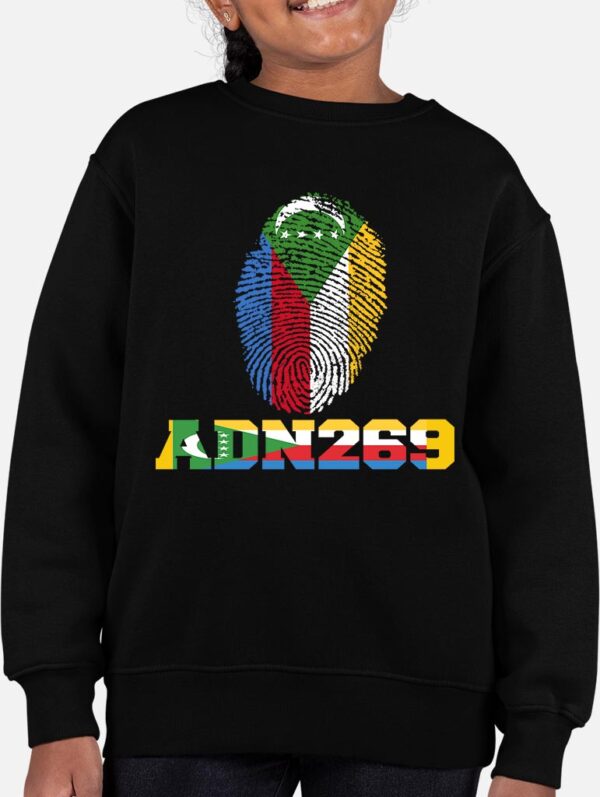 Sweat Col Rond Fille - ADN COMORIA