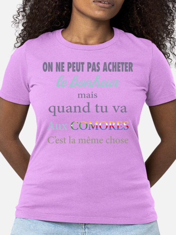 T-Shirt Femme - On ne peut pas acheter le bonheur