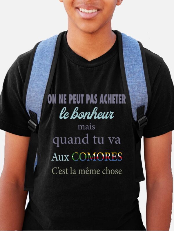 T-shirt Garçon -On ne peut pas acheter le bonheur