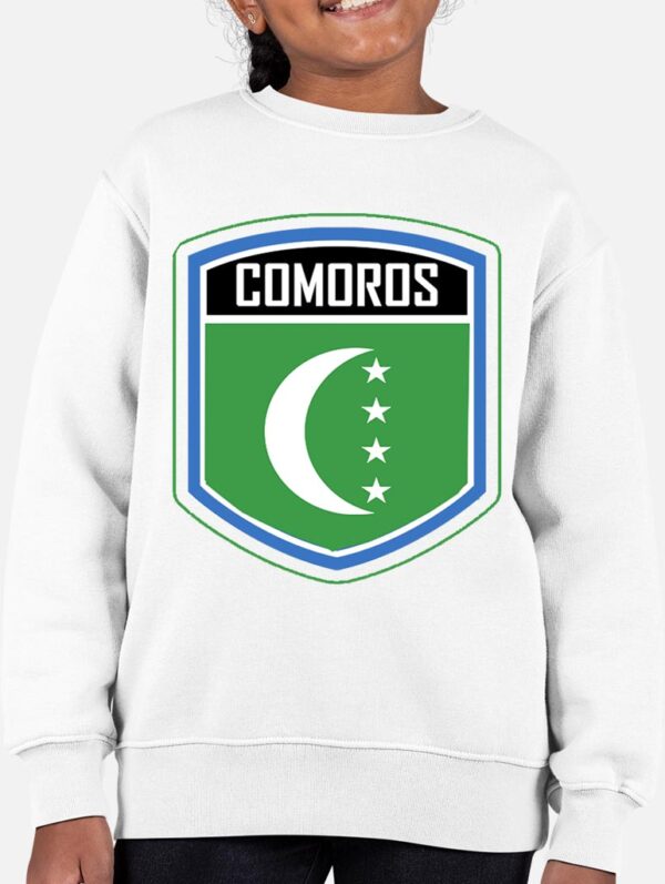 Sweat Col Rond Fille - comores croissant péré