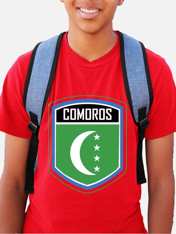 T-shirt Garçon - comores croissant péré