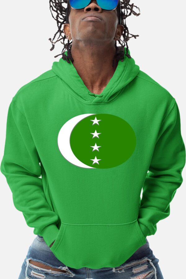 Sweat Capuche Homme - comores Croissant lune