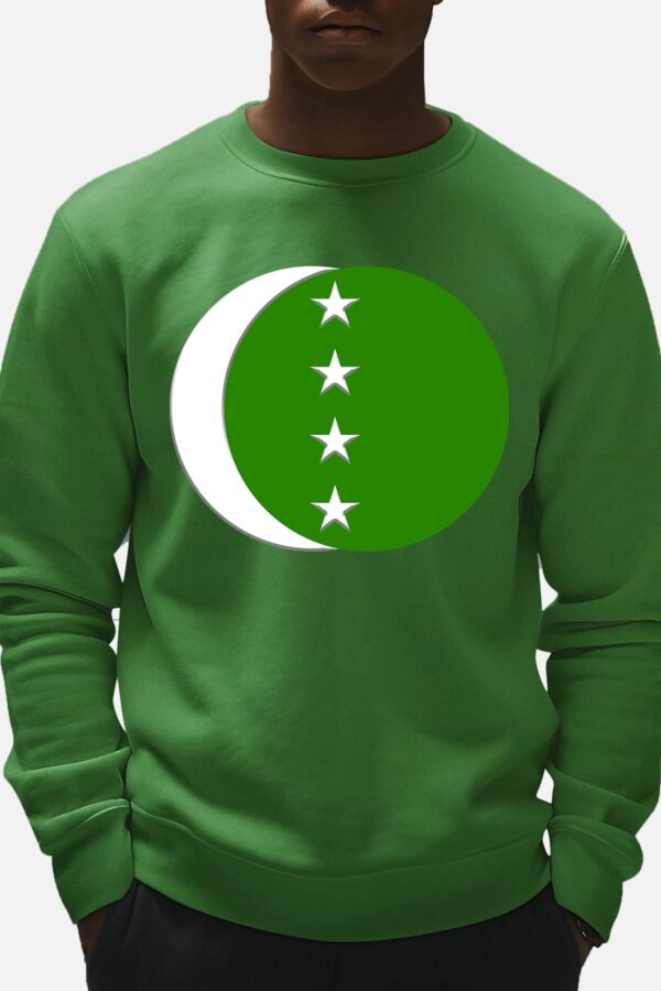 Sweat Col Rond Homme - Croissant lune
