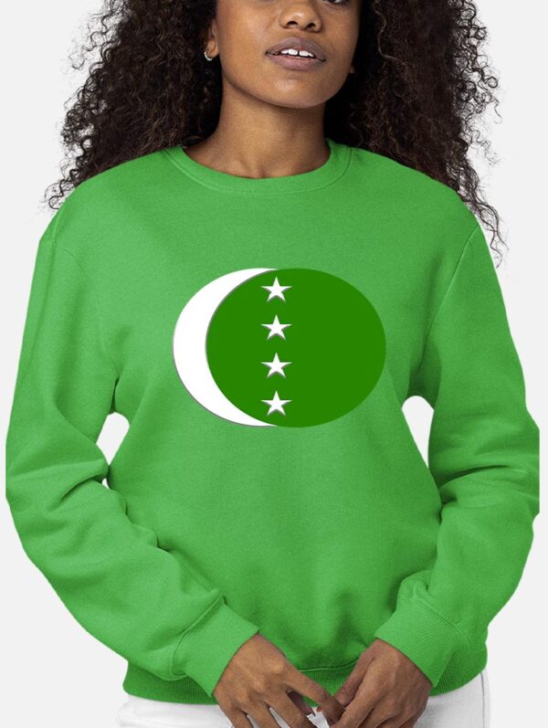 Sweat Col Rond Femme - Croissant lune