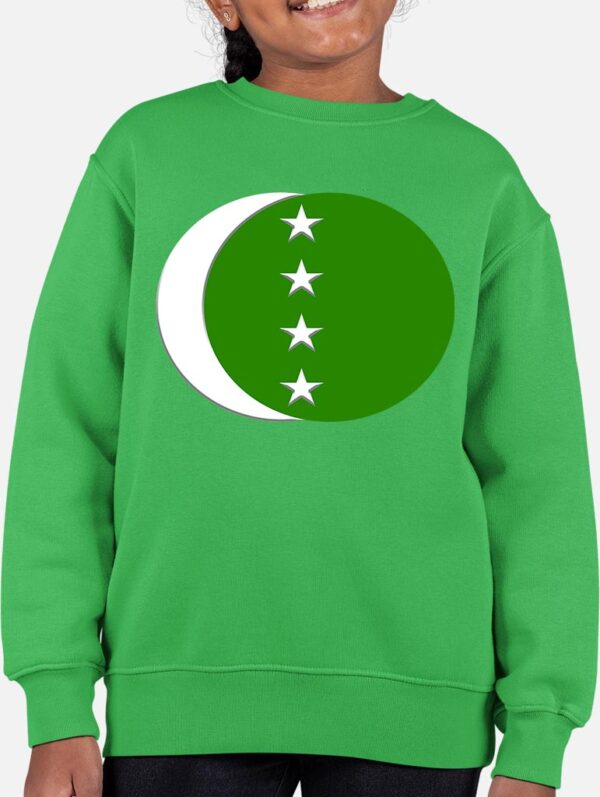 Sweat Col Rond Fille - Croissant lune