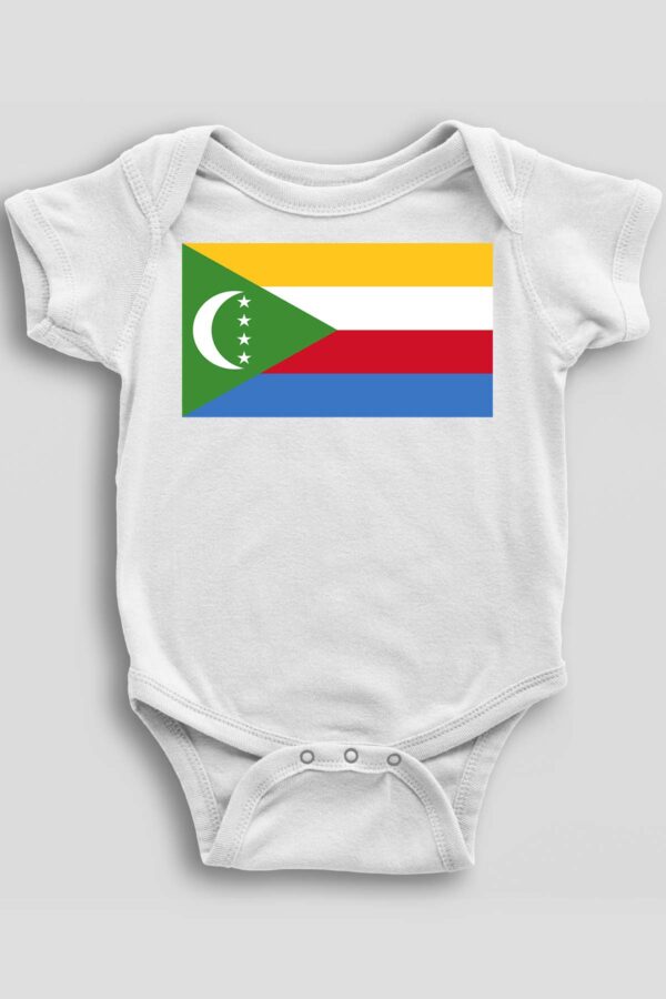 Body Bébé - drapeau Comores