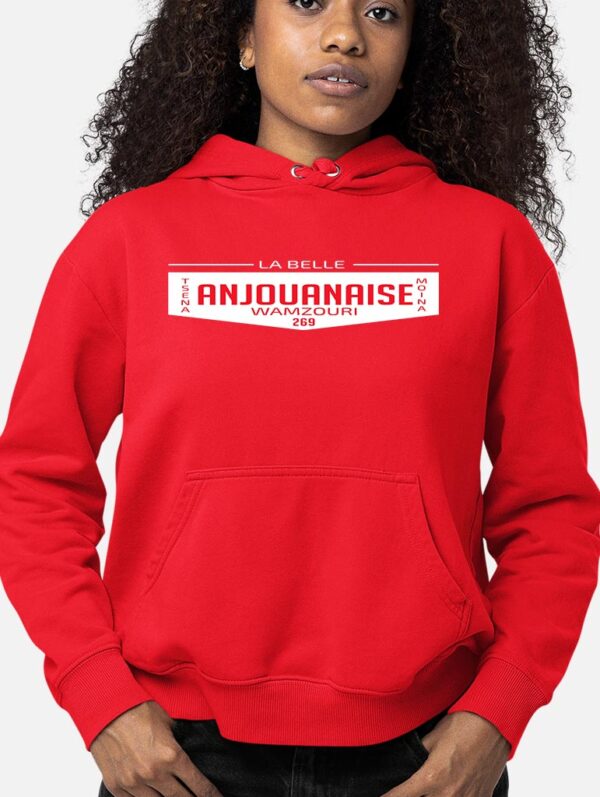 Sweat Capuche Femme - La belle anjouanaise
