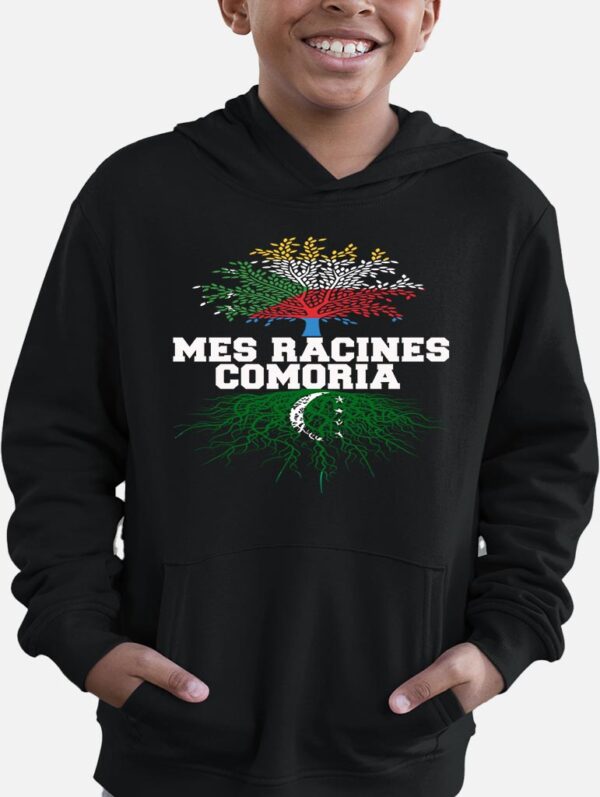 Sweat Capuche Garçon - Mes racines comoria