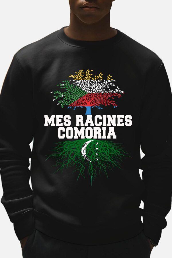 Sweat Col Rond Homme -Mes racines comoria