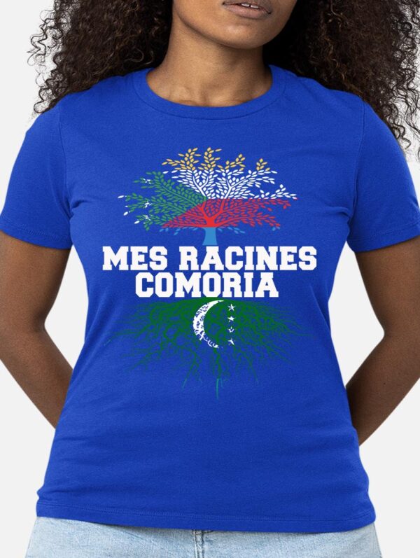 T-Shirt Femme - Mes racines comoria