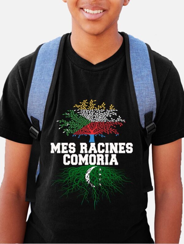 T-shirt Garçon - Mes racines comoria