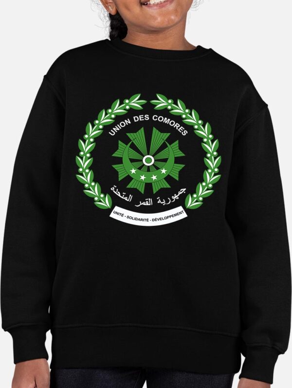 Sweat Col Rond Fille - symbole comores