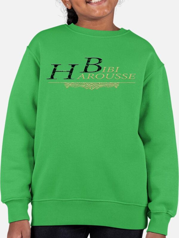 Sweat Col Rond Fille - Bibi Haroussi