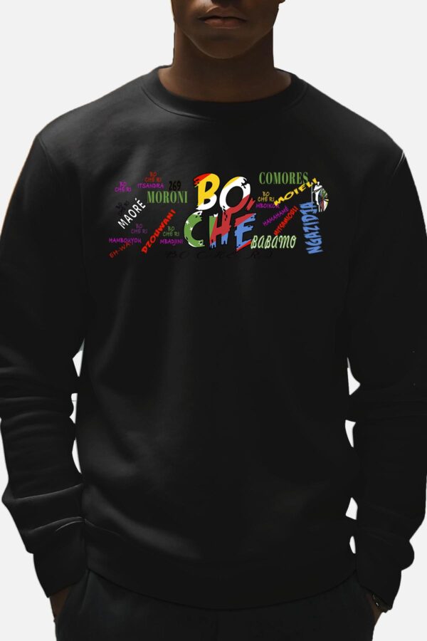 Sweat Col Rond Homme -Bo ché...ri