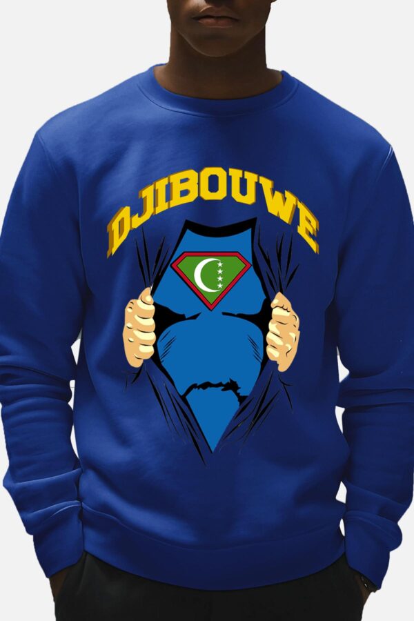 Sweat Col Rond Homme -Djibouwé