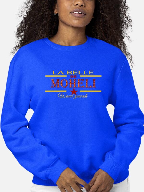 Sweat Col Rond Femme -La belle de moheli