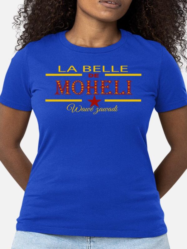 T-Shirt Femme - La belle de moheli
