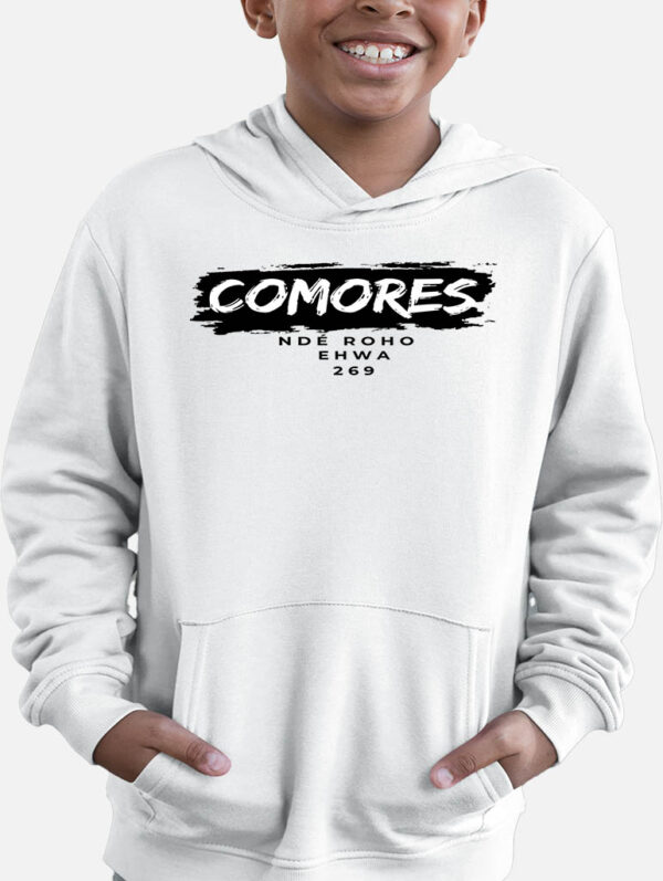 Sweat Capuche Garçon -Comores Ndé Roho