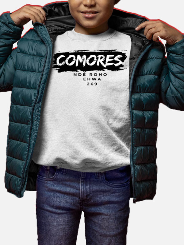 Sweat Col Rond Garçon - Comores Ndé Roho