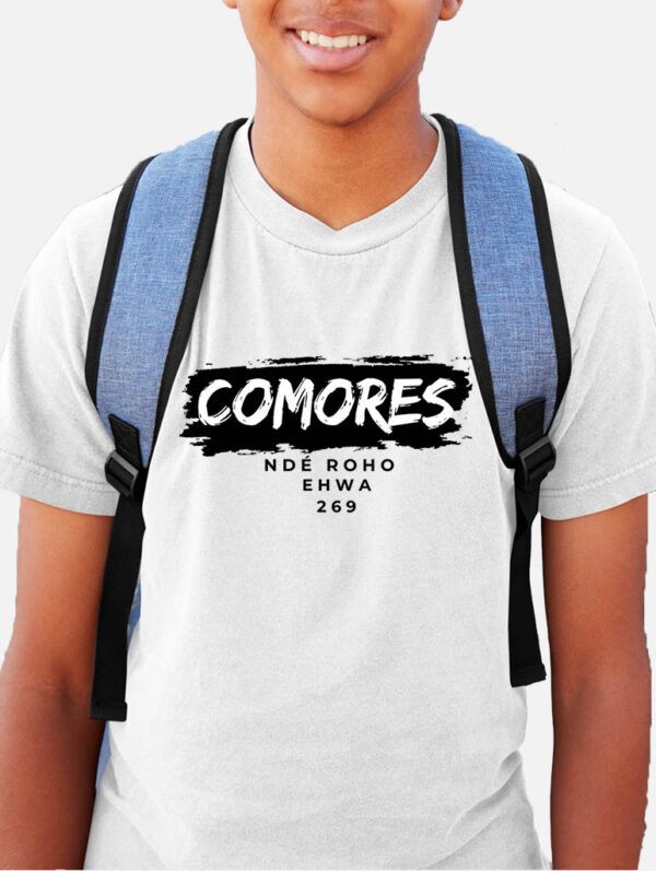 T-shirt Garçon -Comores Ndé Roho