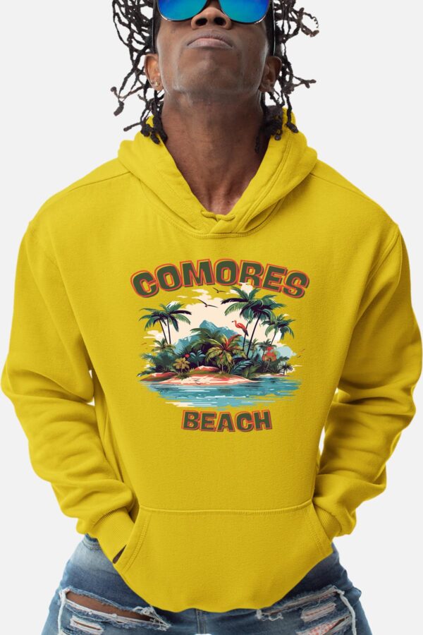 Sweat Capuche Homme - Comores beach