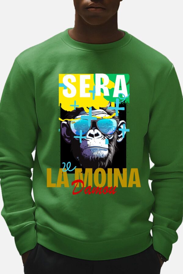 Sweat Col Rond Homme -Sera lamoina damou