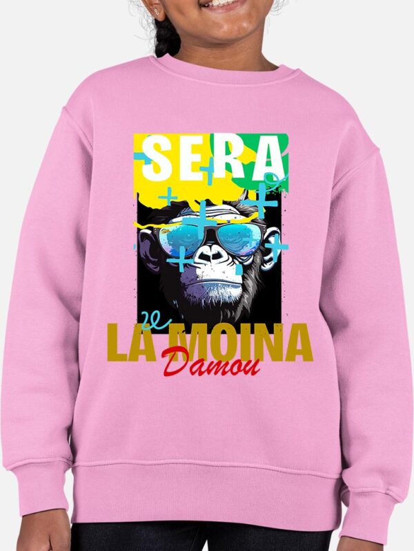 Sweat Col Rond Fille - sera lamoina ndamou