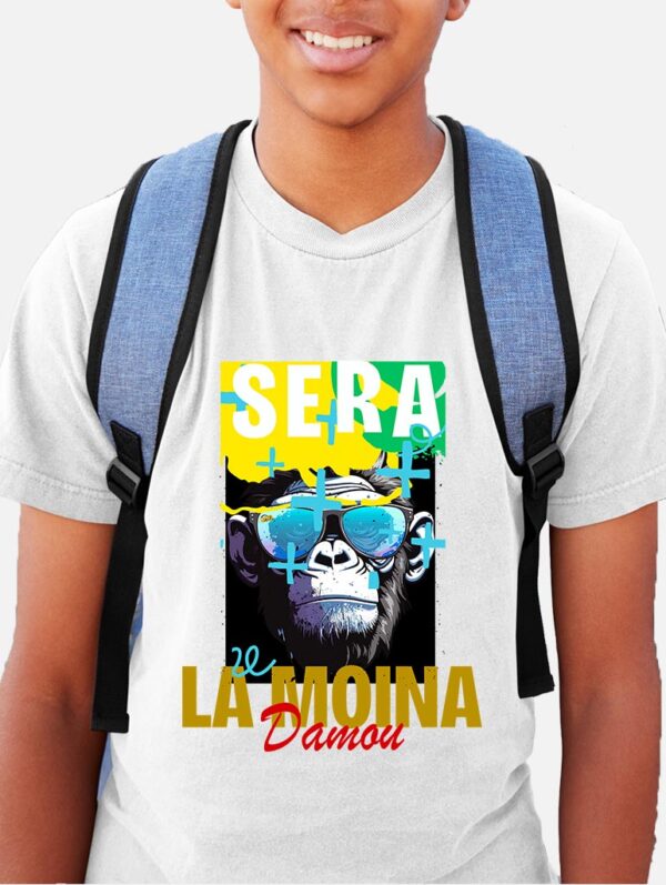 T-shirt Garçon -sera lamoina ndamou
