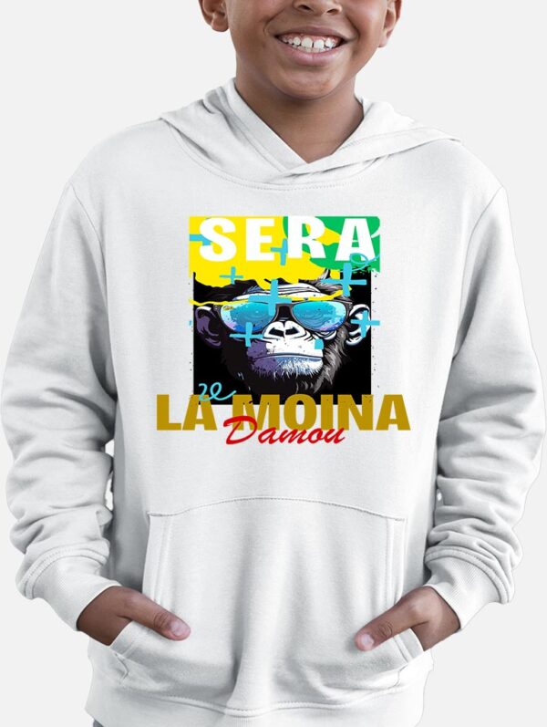 Sweat Capuche Garçon -sera lamoina ndamou