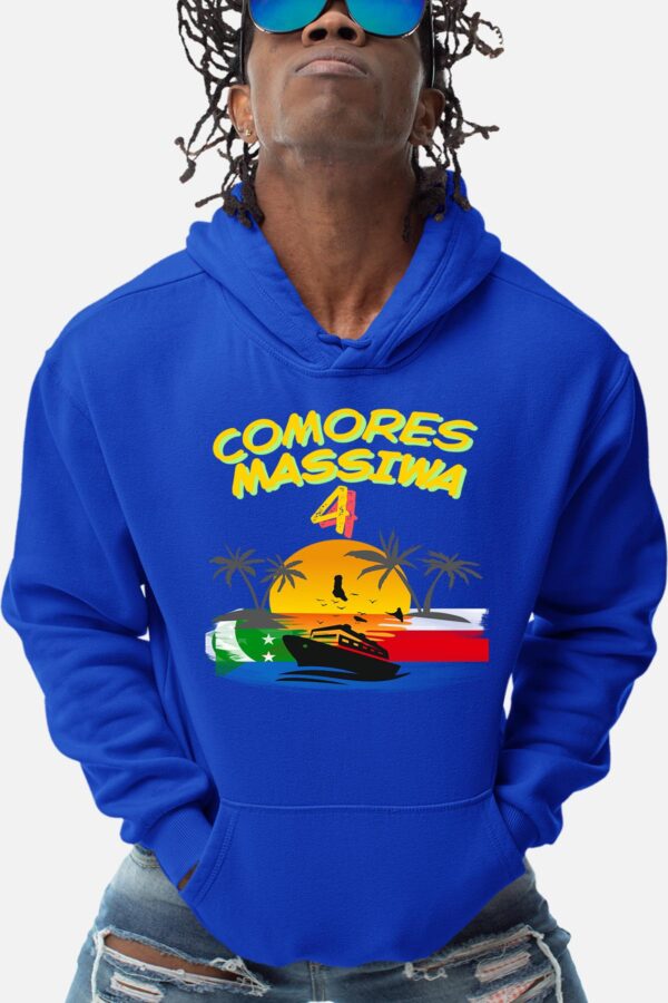 Sweat Capuche Homme -  massiwa 4 mané