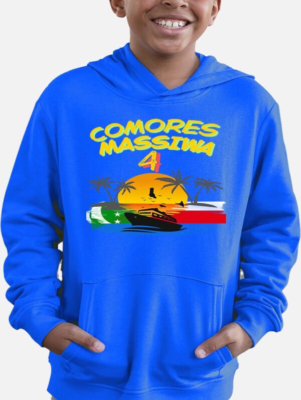 Sweat Capuche Garçon -massiwa 4 mané