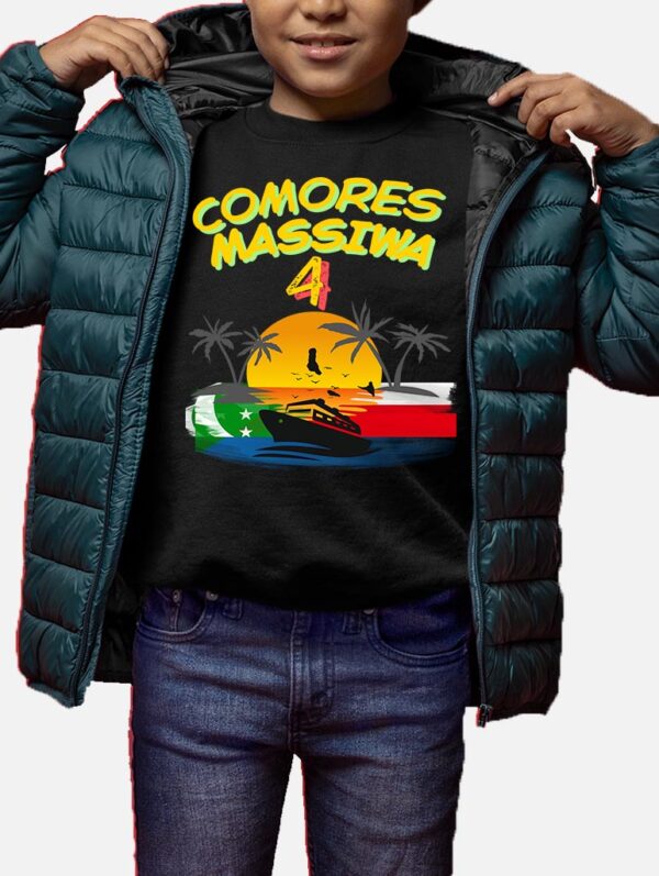 Sweat Col Rond Garçon -massiwa 4 mané