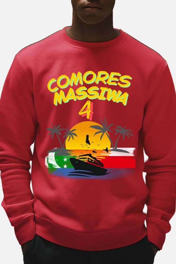 Sweat Col Rond Homme - massiwa 4 mané