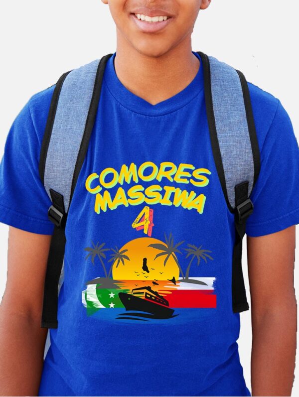 T-shirt Garçon -massiwa 4 mané