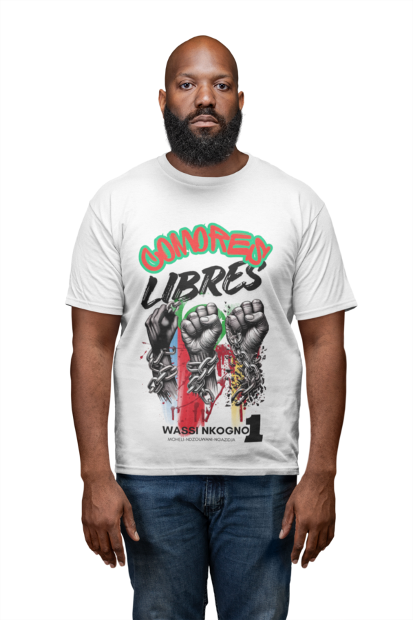 T-Shirt Homme -  Comores libre