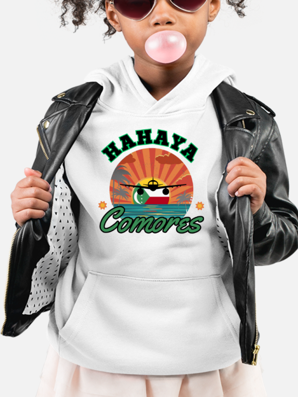 Sweat Capuche Fille -Hahaya